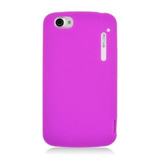 Eagle Cell SCACTL960S04 Barely There Slim and Soft Skin Case for Alcatel Authority/One Touch Ultra 960c   Retail Packaging   Hot Pink Cell Phones & Accessories