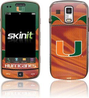 U of Miami   U of Miami Jersey Hurricanes   Samsung Rogue SCH U960   Skinit Skin Cell Phones & Accessories
