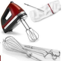 Kitchenaid Digital Hand Mixer 9 Speed Khm926ca Dough Hooks/whisk/rod/bag Red New Best Quality Fast Shipping Ship Worldwide From Hengheng Shop  