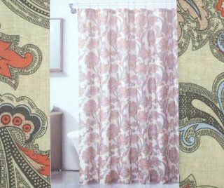 Victoria Classics' Monte Carlo, Microfiber Shower Curtain, 72" x 72, " CHOCOLATE  