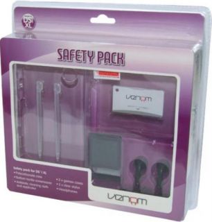 DSi XL Safety Pack Clear      Games Accessories