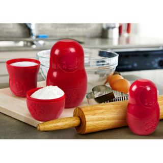 Matryoshka Measuring Cups Red      Traditional Gifts