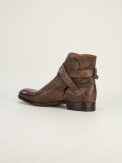 Endless Distressed Leather Boot   Luuks
