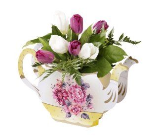 Talking Tables Truly Scrumptious Teapot Floral Centerpieces For Tables Kitchen & Dining
