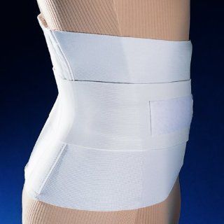 ELASTIC LUMBOSACRAL WRAPAROUND W/FELT PAD AND STEELS BACK SUPPORT BRACE 968 (S) Health & Personal Care