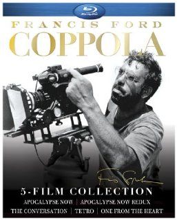 Francis Ford Coppola 5 Film Collection (Apocalypse Now/Apocalypse Now Redux/One From the Heart/Tetro/The Conversation) [Blu ray] Francis Ford Coppola Movies & TV