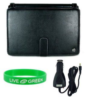 ASUS Eee PC 1000HE 10 Inch Netbook Executive Leather Case and Car Charger Computers & Accessories