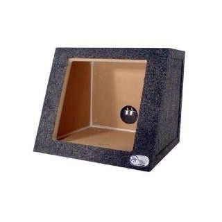 R/T Single 10" Sealed Kicker Speaker Box for Solobaric Subs 1" MDF  Vehicle Subwoofer Boxes 