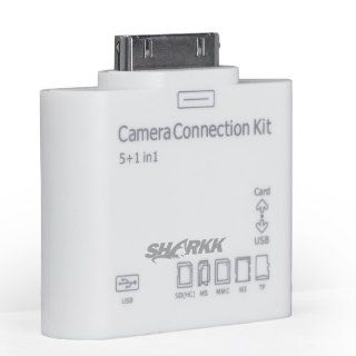 SHARKK 5 in 1 Card Reader Connects Cameras, USB, & Memory Cards To iPad and iPad2 and The New iPad 3rd Generation (ONLY WORKS WITH PICTURE FILES) Computers & Accessories