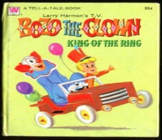 Bozo the Clown King of the Ring Whitman 1960 1st Entertainment Collectibles