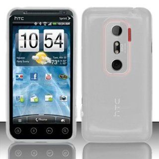 HTC Evo 3D Case Clear Ultra Flex Tight TPU Gel Cover Protector (Sprint) with Free Car Charger + Gift Box By Tech Accessories Cell Phones & Accessories