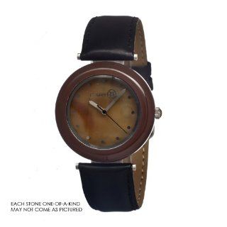 Earth Et1010 Mahogany Obsidian Watch at  Women's Watch store.