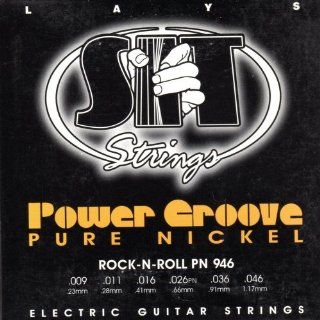 SIT Power Groove Pure Nickel Rock N Roll PN 946 Electric Guitar Strings Musical Instruments