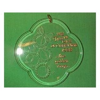 Five Golden Rings Twelve Days of Christmas #5 in series 1988 hallmark ornament   Decorative Hanging Ornaments