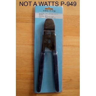 Watts PEX P 949 Ratcheting Cinch Clamp Tool for 3/8 Inch 1/2 Inch 3/4 Inch and 1 Inch Stainless Steel Cinch Clamps   Pex Pipe Clamp  