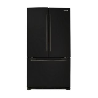 Samsung 25.8 cu ft French Door Refrigerator with Single Ice Maker (Black) ENERGY STAR