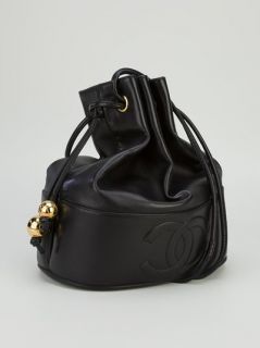 Chanel Vintage Leather Bucket Bag