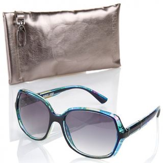 ROBERT VERDI Oversized Clear Edge Sunglasses