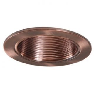 4" INCH COPPER TRIM  RECESSED CAN LIGHT REPLACES HALO 953AC 6 PACK    