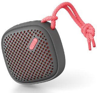 Nude Audio PS0002CLG Nude Move S Bluetooth Portable Speaker (Coral) Electronics