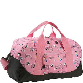 Wildkin Girl Soccer Duffel Bag