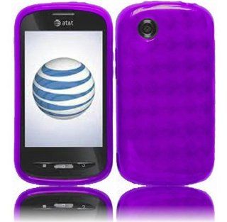 Dark Purple TPU Case Cover for ZTE Merit 990G Avail Z990 Cell Phones & Accessories