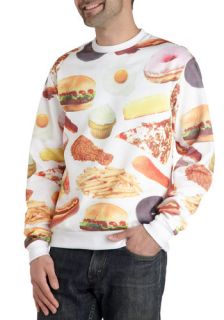Dan’s Snack Attack Men's Sweatshirt  Mod Retro Vintage Mens SS Shirts