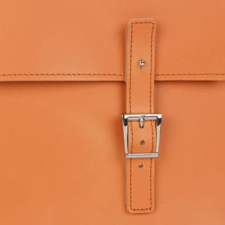 Brit Stitch Leather Laptop Bag   Caramel      Womens Accessories