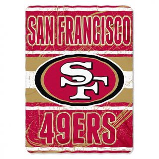 NFL 66" x 90" Team Pride Fleece Throw by Northwest   49ers