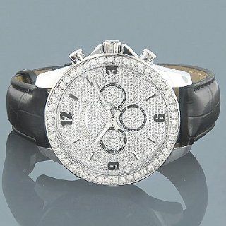 Luxurman Watches Mens Diamond Watch 2ct Watches