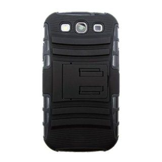 Cruzerlite Black/Pink Spi Force Dual Protection Case for Samsung Galaxy SIII (Sprint, AT&T, T Mobile, US Cellular, Verizon) [Retail Packaging] Cell Phones & Accessories