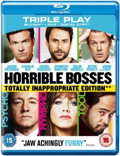 Horrible Bosses   Triple Play (Includes Blu Ray, DVD and Digital Copy)      Blu ray