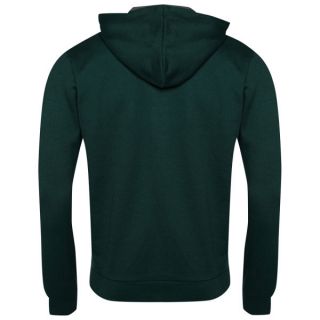 Brave Soul Mens Rafter Contrast Zip Through Hoody   Ivy Green/Charcoal      Mens Clothing
