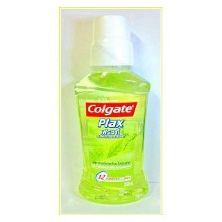 Colgate Plax Fresh Tea Mouthwash Fresh Breath Protection Long 12 Hours   250 Ml. Made From Thailand. 