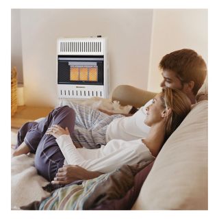 ProCom Vent-Free Dual Fuel Infrared Radiant Wall Heater — 3-Plaque, 18,000 BTU, Model# MD3TPA  Dual Fuel Gas   Propane Heaters
