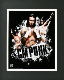 WWE CM Punk Matted Photo Toys & Games