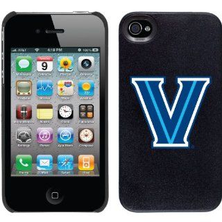 Villanova University V design on a Black iPhone 4 / 4S Thinshield Snap On Case by Coveroo Cell Phones & Accessories