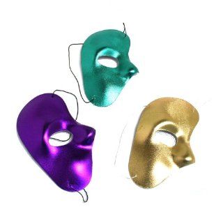 Mardi Gras Phantom Masks  package of 12 Toys & Games