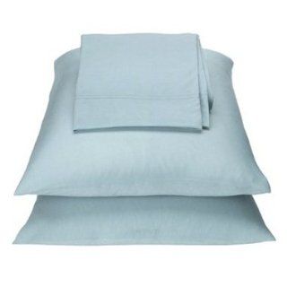 T Shirt Jersey Knit Sheets   100% Combed Cotton   Light Blue   Twin   Pillowcase And Sheet Sets