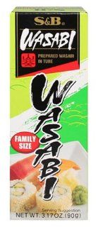 S&B Prepared Wasabi in Tube, 3.17 Ounce (Pack of 10)  Grocery & Gourmet Food