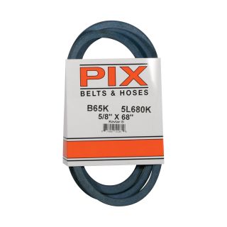 PIX Blue Kevlar V-Belt with Kevlar Cord — 68in.L x 5/8in.W, Model# B65K/5L680K  Belts   Pulleys
