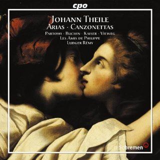 Johann Theile Arias; Canzonettas Music