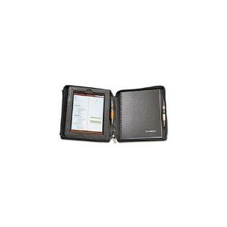 Mead Cambridge Deluxe iPad Case, Simulated Leather, 9 3/4 x 4 3/10 x 11 1/8, Black Computers & Accessories