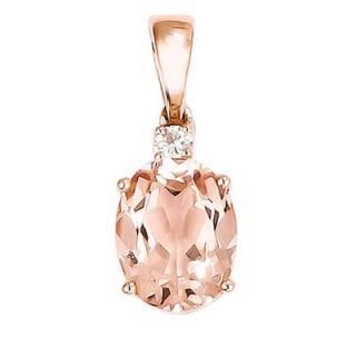 diamond accent necklace charm in 14k rose gold orig $ 479 00 407