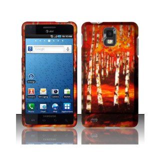 Orange Hard Cover Case for Samsung Infuse 4G SGH I997 Cell Phones & Accessories