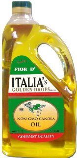 Cibaria NON GMO Canola Oil   64 oz  Organic Canola Oil  Grocery & Gourmet Food