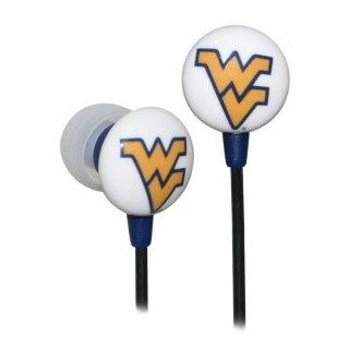 West Virginia Mountaineers Ear Buds   Sports Fan Headphones