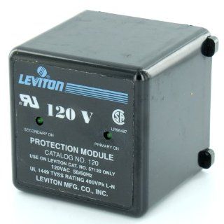 Leviton 120 120 VAC, 50/60 Hz Max, Transient Voltage Surge Suppression Module, Used for Hi Panel Protection System, Continuous Voltage 150 VAC