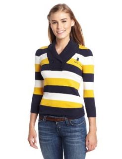 U.S. Polo Assn. Juniors Sweater with Shawl Collar