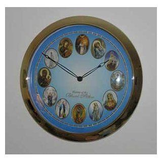   Blessed Virgin Mary Musical Clock  Wall Clocks  